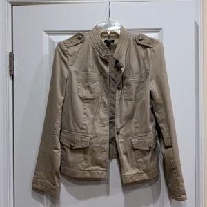 Mossimo tan military style jacket